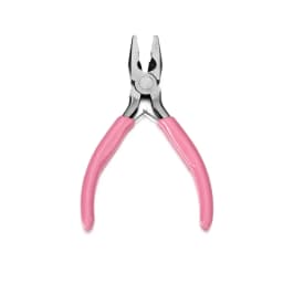 6 Style Pink Pliers Jewelry Making Tool Kits Mix Needle Spoon Tool Round Nose Plier Side Tweezers for Make DIY