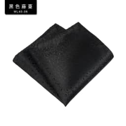 24cm Formal Paisley Pocket Square Mens Polyester Black Red Handkercheif Wedding Party Tuxedo Accessories Elegant Hanky Cravat