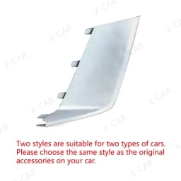 For Audi RS6 2011-2018 Front Bumper Fog Light Lamp Trim Molding Cover Frame Shell Cap Hood Lid For Audi RS7 2009 2010 2011-2018
