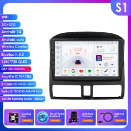 Car Intelligent Systems Carplay Android Auto Radio for Honda CR-V 2 CRV 2001-2006 AutoRadio Car Multimedia Player GPS Stereo DSP