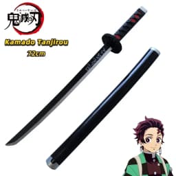 Demon Slayer Katana Sword Original Assembled Anime Cosplay Props Orange Kyoujurou Tanjirou Tokitou Muichirou Swords 72cm