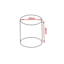 Clear Acrylic Column Sheet Stamping Block for Jewelry Packaging & Display Cosmetics Stand Photography Props Rings Holder Riser