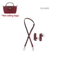 Genuine Leather Shoulder Strap Fit For Longchamp Mini Le Pliage Punch Free Crossbody Bag Strap Accessories