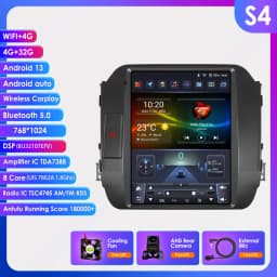 Hizpo 9.7" Car Radio Android 13 Auto For KIA Sportage 3 2010-2016 2din Multimedia Video Player Stereo Carplay Gps