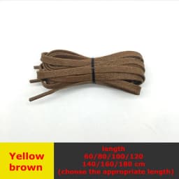 1 Pair Waxed Flat Shoelaces Leather Waterproof Casual Shoe Laces Unisex Boots Shoelace Length 60/80/100/120/140/160/180CM Laces