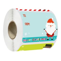 200-500 Pcs Christmas Tags Self Adhesive Gift Tags for Xmas Presents Christmas Name Labels Stickers for Wrapping Paper Birthday