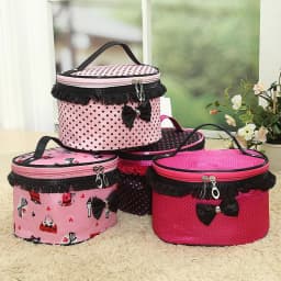 Creative Cylinder Compressible Miscellaneous Toiletries Bag Waterproof Desktop Large Capacity Travel Storage Bag