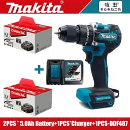 100% Original Makita Battery, 6.0Ah Rechargeable Battery 18V, Replacing Makita BL1830B L1840B L1850B L1860B, Power Tool Battery
