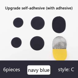 1 Set Heel Protector Adhesive Shoe Patches, Self‑Stick Repair Stickers for Sneakers, Shoe Accessories