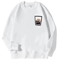 Three Cats In A Coffee Cup Men Hoodies Harajuku Crewneck Hoodie Fashion Oversize Hoody Autumn Comfortable Tracksuit