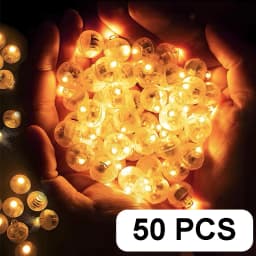 50/100 Pcs LED Balloon Lights Mini Round Ball Balloon Night Light LED Flash Lamp for Paper Lanterns Wedding Party Decorations