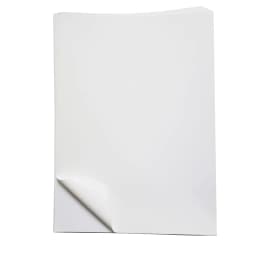 Waterproof A4 Blank Matte White Adhesive Vinyl Sticker Label Paper for Laser Printer
