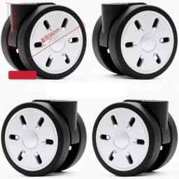4pcs/Set For Rimowa Luggage Wheel Replacement Load-bearing Silent Casters Suitcase Universal Wheel Repair Travel Accessories