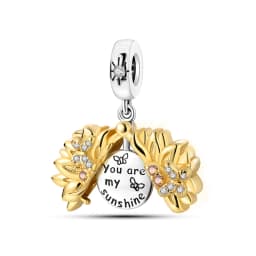 925 Silver Color Fashion Squirrel Maple Leaf Honey Autumn Series Charms Bead Fit 3mm 925 Original Bracelets Fine DIY Jewelry