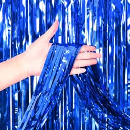 1*2M Macaron Pink Blue Fringe Curtain Door Rain Curtain Decor Photo Booth Backdrop Garland Wedding Birthday Party Decoration