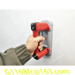 Compact Mini Narrow Electric Suction Cup with Auto Air Supplement - Rechargeable Tool for Tile/Glass Installation
