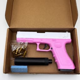 NEW High quality soft bullet air gun manual toy gun lower magazine laser outdoor sports CS game weapons children gift boys gift