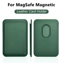 Luxury For Magsafe Magnetic Leather Wallet Case For iPhone 16 17 18 14 Pro Max 15Pro S26 Card Holder Phone Bag Cover Accessories