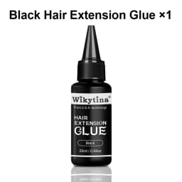 V Light Hair Extensions Set with UV Glue Hair Extension Kit Technology and Tools for Easy Application and Salon Quality Results