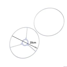 Professional Round Metal Drum Lamp Shade Rings Support Fitting DIY Ceiling Light Frame Fix Rings Round Metal Rings Hardware