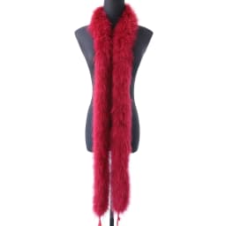 50 Grams Soft Leather Powder Turkey Feather Boa 2 Yards Natural Turkey Plumes Scarf for Party Costume Clothing Shawl Decoration