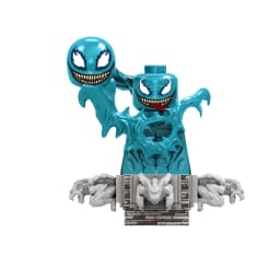 Blind Box Mini Building Blocks TV6204 Figures Big Goblin Spiderman Iron Man Venom Captain Hawk Deadpool Armor Christmas Gift Toy