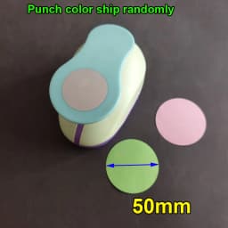 1pc 3" 2" 1.5" 1" Punch Circle Craft Puncher Scrapbooking EVA School Kawaii Paper Cutter дырокол מחורר צורות