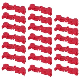 20Pcs Connection Clamps For Robotic Lawnmower Boundary Cable Charging Station T-Branch Connector Quick Connector