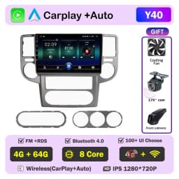 Car Radio Android For NISSAN X-TRAIL Xtrail 2003-2007 Carplay Auto Player Multimedia Video GPS Navigation Rear Camera Screen DVD
