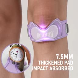 GOUNOD Knee Brace Support for Running Sports Adjustable Knee Strap Patella Protector for Basketball Hiking Gym