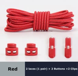 1Pair Colored Dots Round Shoelaces Elastic Plastic Lock Hiking Sports No Tie Shoelace Adult Children Shoe Accessories Lazy Lace