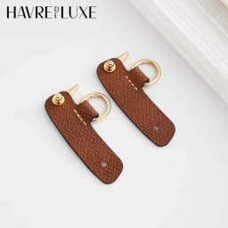 Leather bag shoulder strap for Longchamp pouch short handle small bag modification without punching strap bag accessories