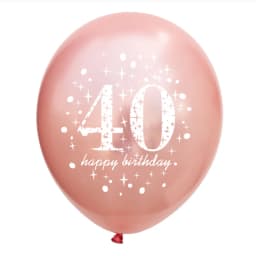 5Pc Happy Birthday Decoration Gold Rose Black 16 18 30 50 60 70 80 90 Years Birthday Party Digital Ballon Latex Party Supplies