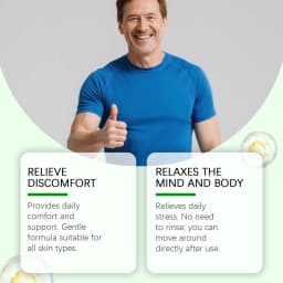 Body Care Roll-On Portable Easy to Use Relieve Discomfort on a Daily Basis Reduce Muscle Tension and Nourish the Body Roll-On