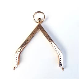 LIONSEN 11cm Triangle Purse Frame Kiss Clasp DIY Metal Accessories For Bag Frame Vintage Coin Purse Metal Clutch Bag Frame