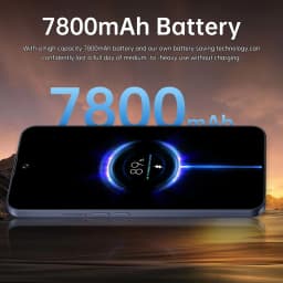 K-Touch A17 Pro Max Mobile Phones 7.3 Inch Smartphone 5G Dual Card Cell Phone Android 15 Cheap 16+48MP Camera 7800mAh WIFI GPS Global Version Cellphones