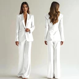Luxury High Quality Women's Suit One Button 2 Piece Jacket Pants Female Clothing Slim Fit Smart Office Banquet Lady Blazer Set