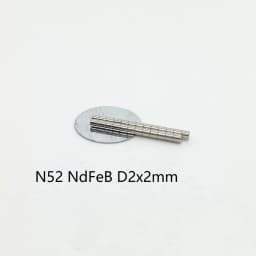 10 50PCS/LOT Disc Standard N52 NdFeB Magnet 2*1 3*1 3*3 Strong Rare Earth Permanent Neodymium Magnets 2x2 3x2