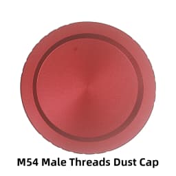 EYSDON Fully Metal (M42/ M48/ M54x0.75mm) Male Threads Dust Cap Telescope Eyepieces Lens Protection Cover
