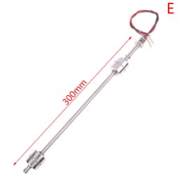 30Styles 45-400mm Stainless Steel Float Switch Tank Liquid Water Level Sensor Double Ball Switch Tank Pool Flow Sensors Float