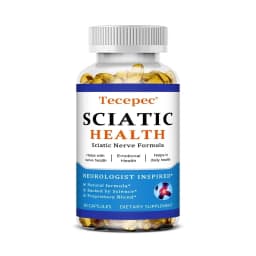 Relieve Sciatica Capsules - Relieve Pain, Improve Flexibility, Support Nerve and Joint Health, Relax Muscles