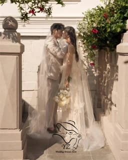 YZ Luxury Korean Wedding Dresses Wavy Romantic Spaghetti Straps Bridal Reception Dress Customized Party Gown Photo Shoot 