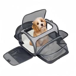 Pet Carrier Bag Foldable Small Dog Charter Carrying Cat Out Bag Expansion Pet Bag Mesh Breathable Expansion Foldable Handheld C