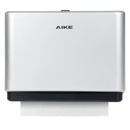 AIKE Professional Paper Towel Holder Wall Mount Punch Free Tissue Dispenser with Smart Lock Paper Box for Toilet Bedroom Kitchen