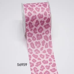 DIY Leopard Grain Printed Grosgrain Ribbon For Craft Supplies Sewing Accessories 5 Yards, Planar Resins 10 Pieces. 56358