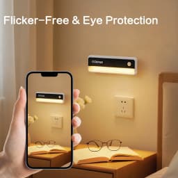 GGbingo Human Sensor Night Light Multi-light Type-C Charging LED Wall Light Cabinet Night Stairs Light