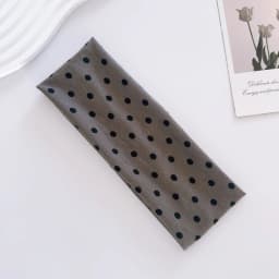 Y2K Retro Boho Breeze Wind Dot Stretch Women's Hairbands Korean Ins Fashion Wide Headbands Yoga Sports Dating Hair Accessories