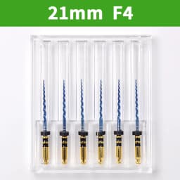 Dental Super Files Blue Rotary File Nickel Titanium Metal Root Canal File Endodontic Equipment 21/25/31mm S1/S2/F1/F2/F3/F4/F5