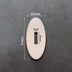 1Pc Knife Finger Guard Bolster Pommel Brass Stainless Steel DIY Knife Handle Hand Guard Blanks Fixed Blade Knife Making Parts