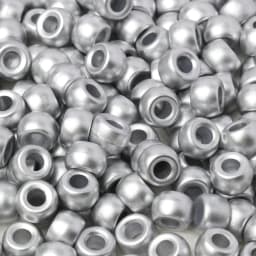 100pcs 200pcs 6x9mm Pony Beads Acrylic Large Hole Barrel Beads Solid Color Loose Spacer Beads DIY Handmade Beading Accessories
